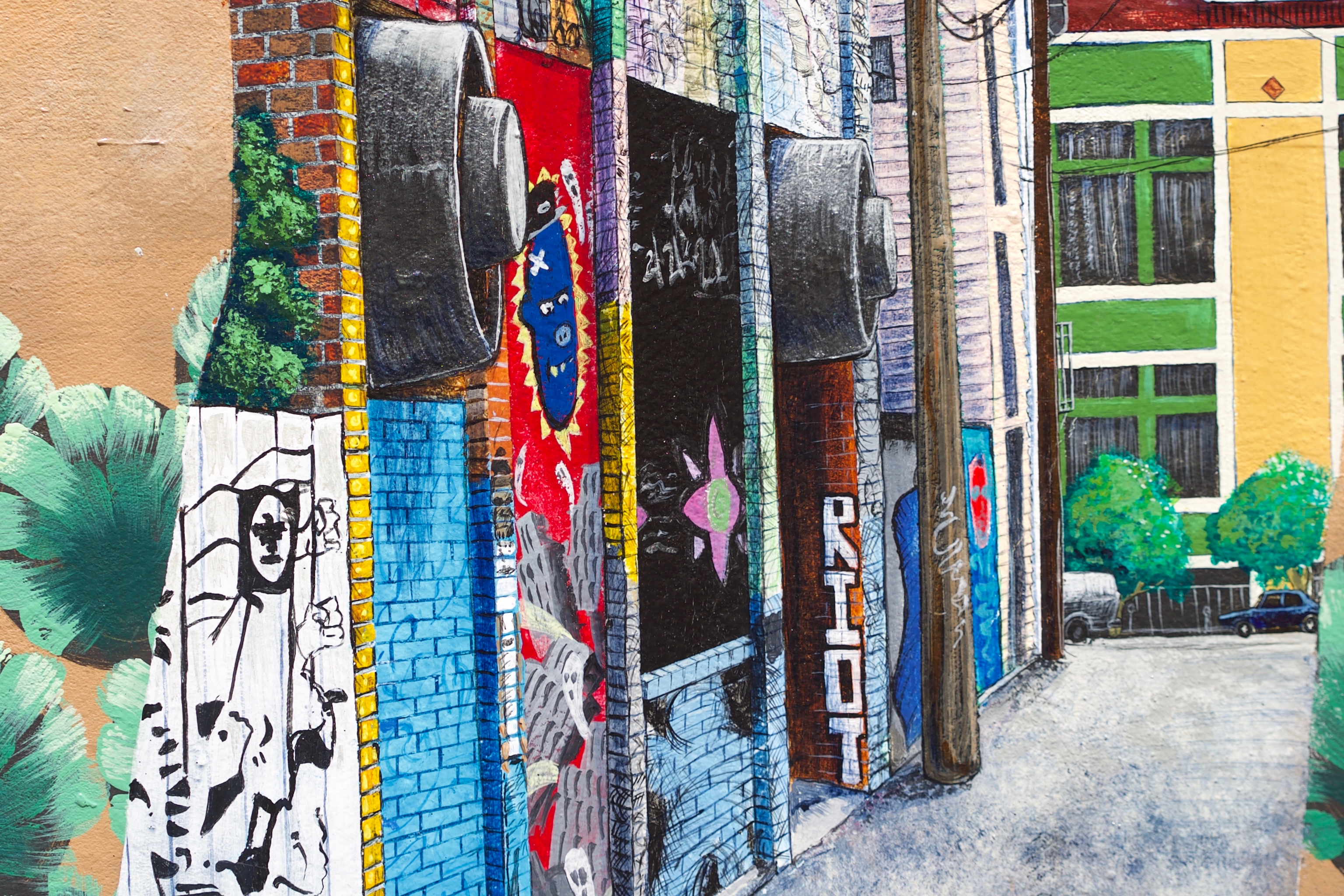 Image from the alleyways of the SF Mission